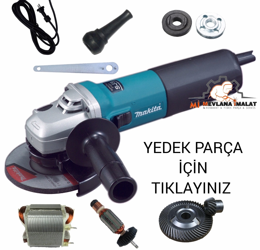 Makita 9557nb avuç taşlama yedek parçaları