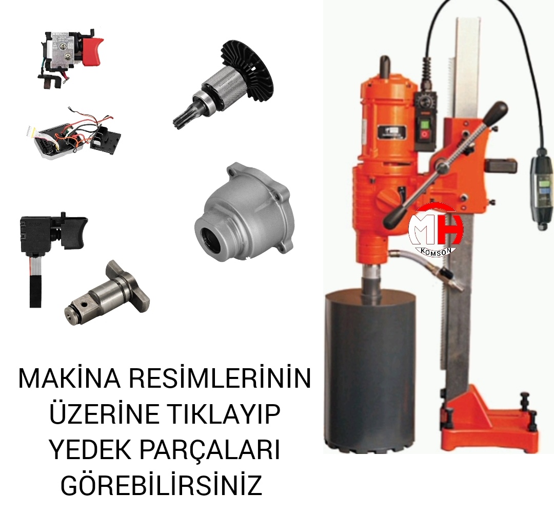 catpower 9350 açılı karot yedek parçaları