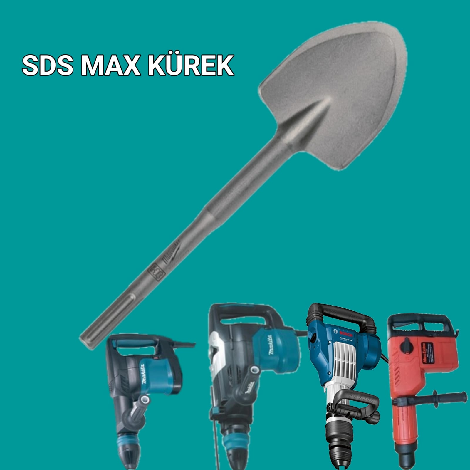 aeg,bosch,makita, dewalt sds max kürek