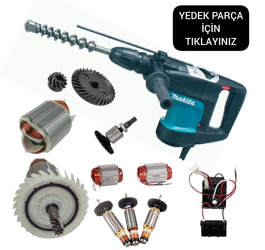 Makita Kırıcı Delici HR4001C ve Yedek Parçaları