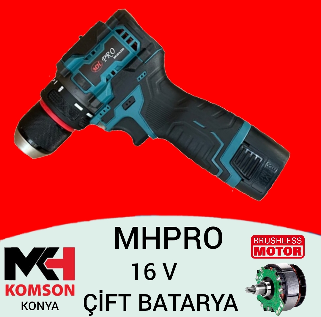 KOMSON MH PRO BL16D AKÜLÜ VİDALAMA