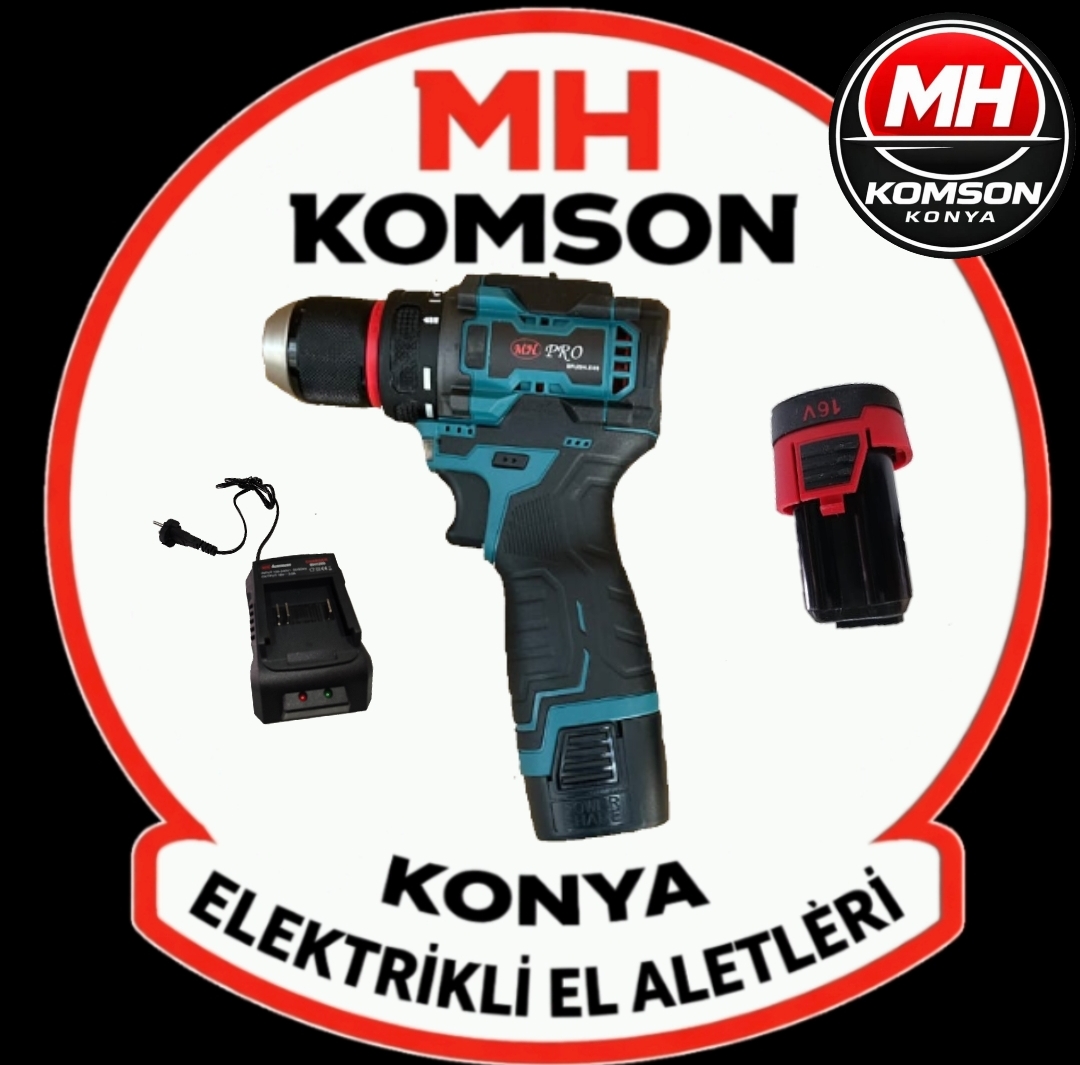 KOMSON MH PRO BL16D AKÜLÜ VİDALAMA