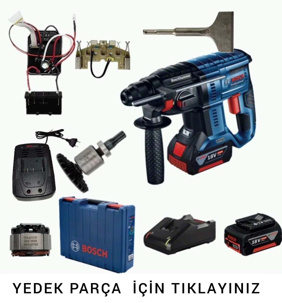 bosch gbh 180-lı akülü kırıcı delici yedek parça